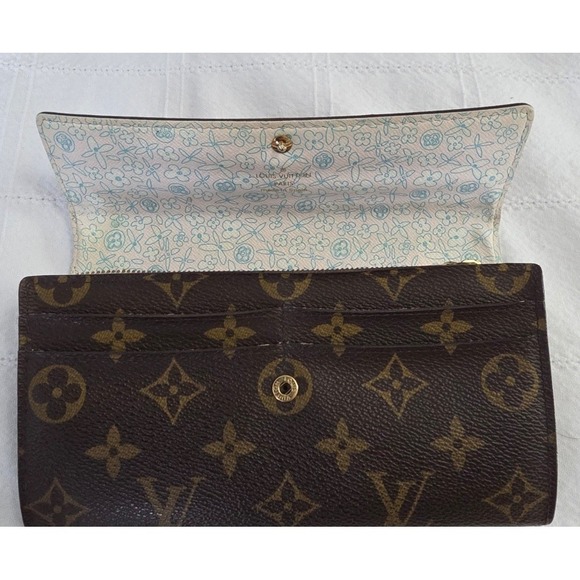 Louis Vuitton Monogram Canvas‎ Wallet Brown Designer Made in Spain - Picture 6 of 9